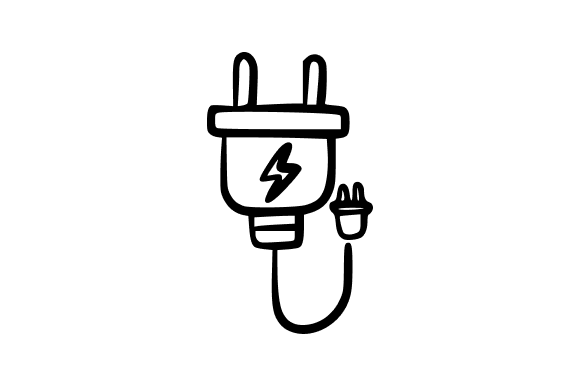 Electrical Plug for Charging Graphics