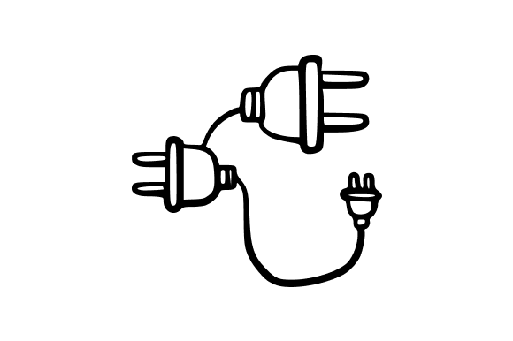 Power Plug with Electric Current
