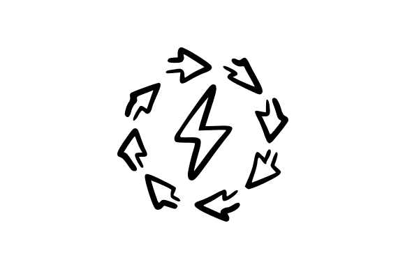 Renewable Energy Symbol Graphics