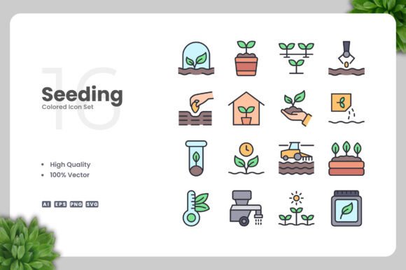 Seeding Colored Icons: Fresh Graphics for Crafters